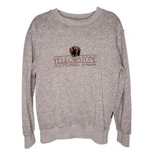 Vintage 90s Yellowstone National Park Renegade Club Crewneck Sweatshirt Size S